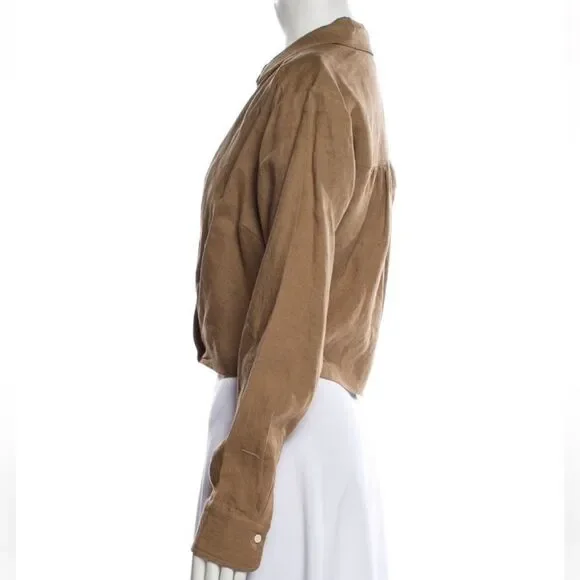 Marissa Webb Linen Top - Picture 2 of 2